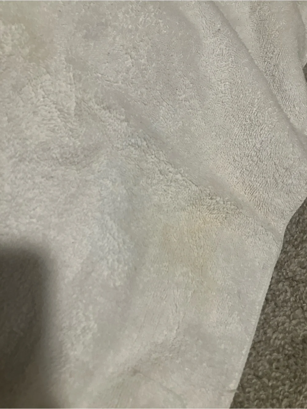VINTAGE CHRISTIAN DIOR WHITE BATH TOWEL FROM VIP NOVELTY GIFT